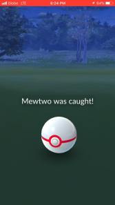 Mewtwo caught